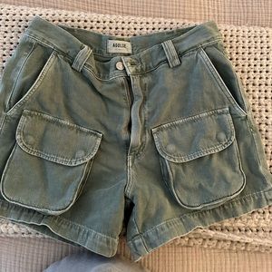 Agolde cargo shorts. Size 27.